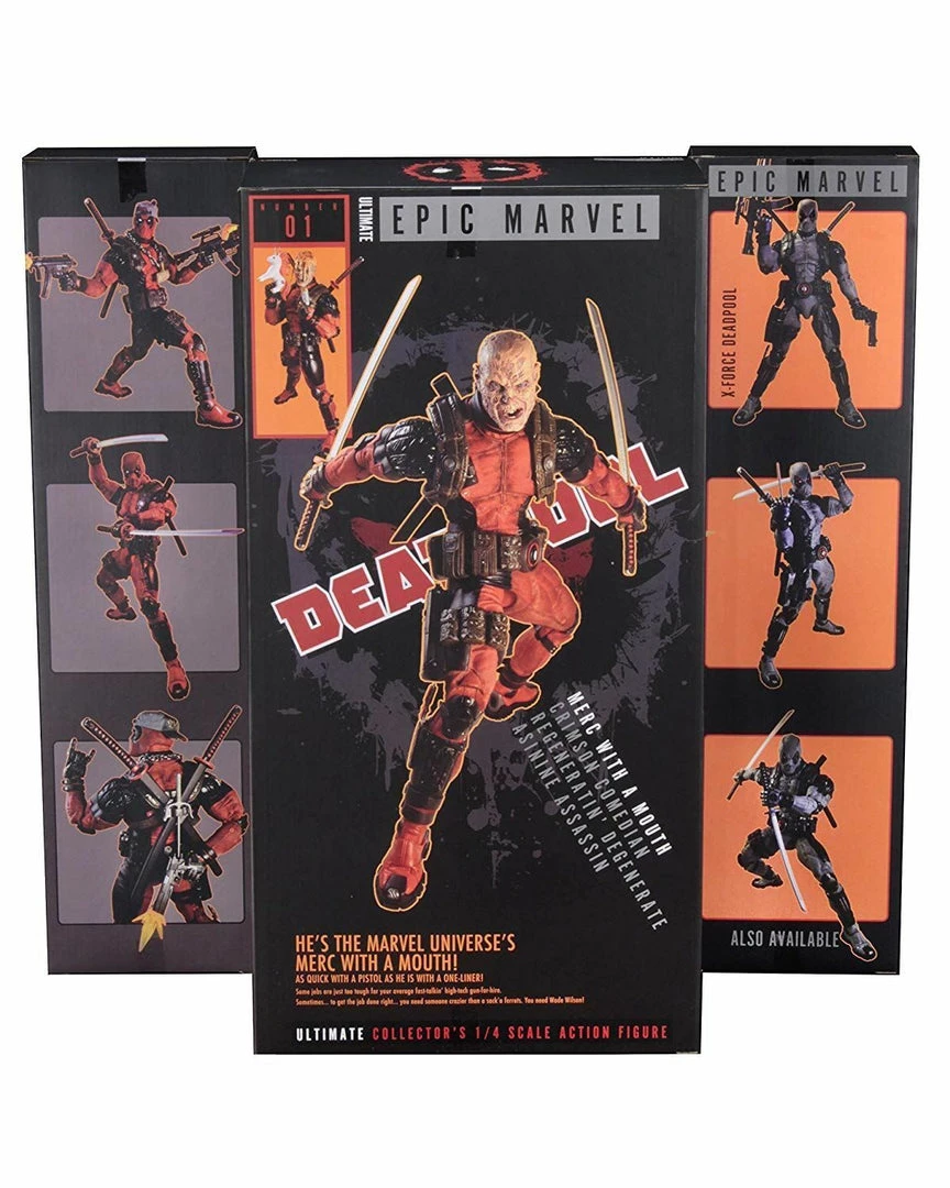 NECA Marvel Deadpool 1/4 Scale Action Figure 6 NECA Marvel Deadpool 1/4 Scale Action Figure