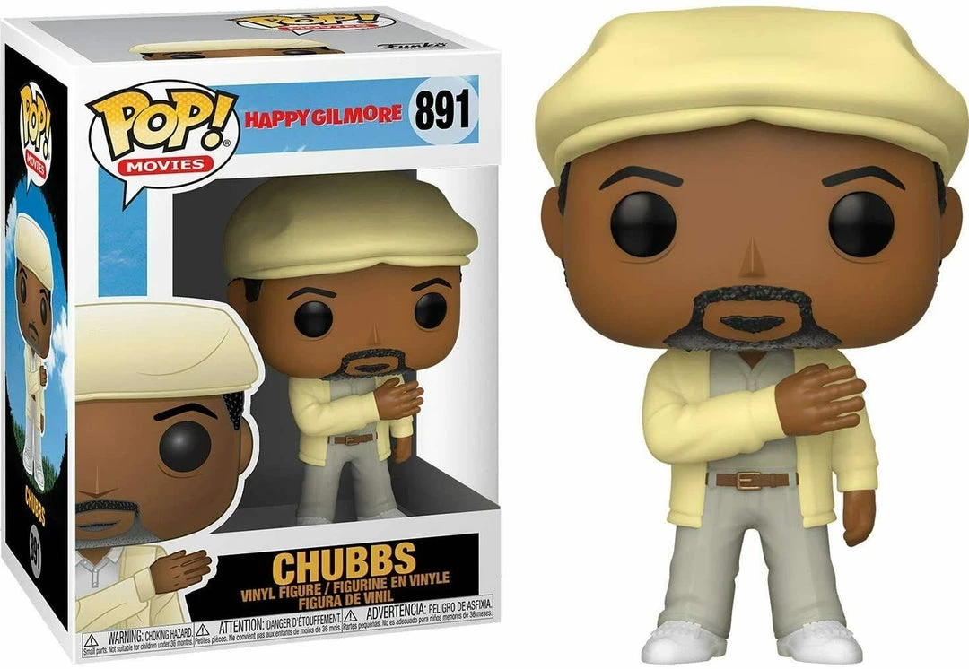 Funko Funko Pops! POP Movie- Happy Gilmore- Chubbs W/chase 5 Funko Funko Pops! POP Movie- Happy Gilmore- Chubbs W/chase