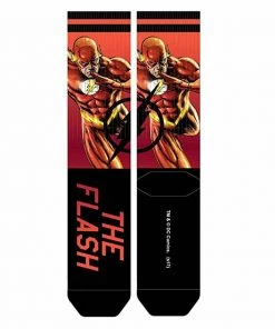 Bioworld The Flash Over Knit Sublimated Crew Socks
