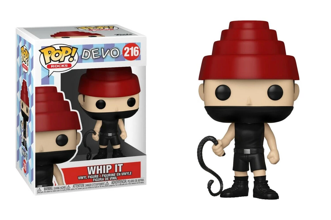 Funko Pops! Funko POP Rocks: Devo - Whip It W/Whip 4 Funko Pops! Funko POP Rocks: Devo - Whip It W/Whip