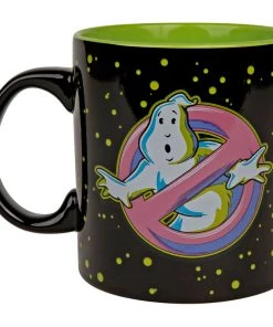 Silver Buffalo Movies Ghostbuster Arcade Slimer Hotdogs 20oz Ceramic Mug