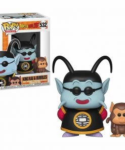 Funko Dragon Ball Z - King Kai & Bubbles Pop Animation Vinyl Figure Funko Pops!