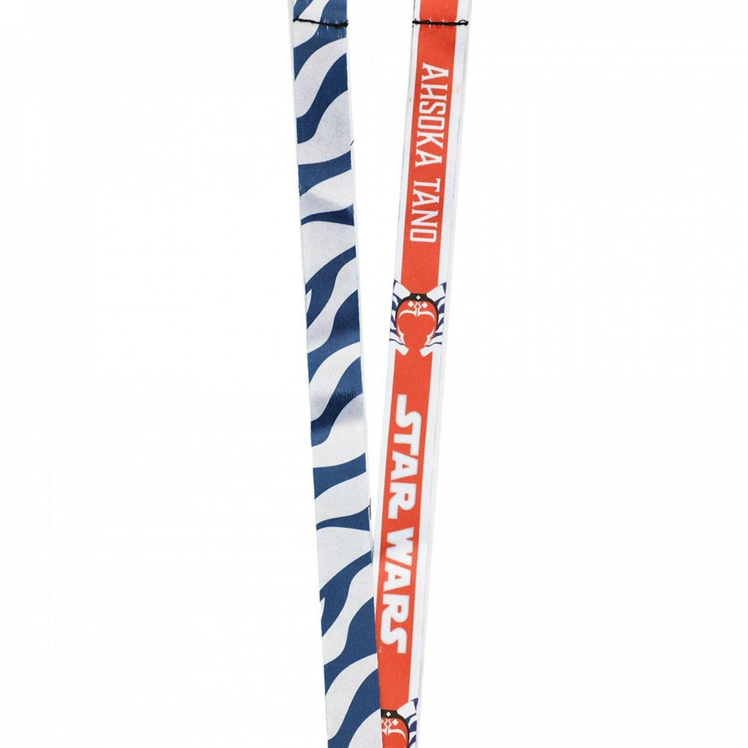 Bioworld Star Wars Ahsoka Tano Lanyard With Charm And ID Holder 4 Bioworld Star Wars Ahsoka Tano Lanyard With Charm And ID Holder
