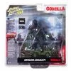 Toy Wonders Godzilla Façade W/Willys MB Jeep - Japan Police Reserve Corps (1/64 Scale Diecast Model Car, Green)