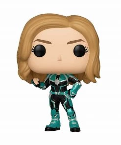 Funko Marvel: Captain Marvel - Vers - Unmasked Pop Vinyl Figure Funko Pops!