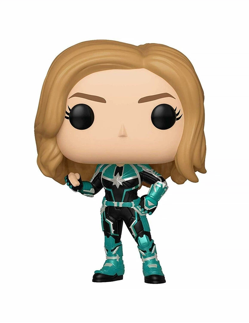 Funko Marvel: Captain Marvel - Vers - Unmasked Pop Vinyl Figure Funko Pops! 3 Funko Marvel: Captain Marvel - Vers - Unmasked Pop Vinyl Figure Funko Pops!
