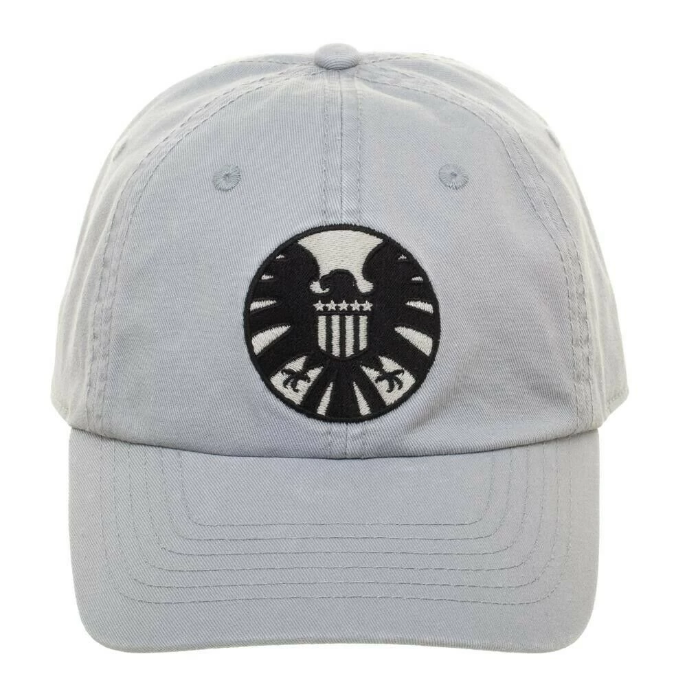 Bioworld Marvel Comics Agent S.H.I.E.L.D Dad Hat 4 Bioworld Marvel Comics Agent S.H.I.E.L.D Dad Hat