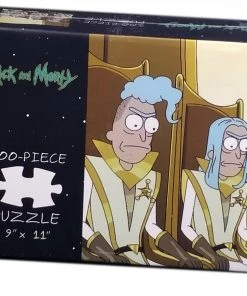 USAopoly Rick And Morty Council Of Ricks 200 Piece Puzzle