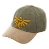 Bioworld The Legend Of Zelda Suede Green Baseball Hat Video Games