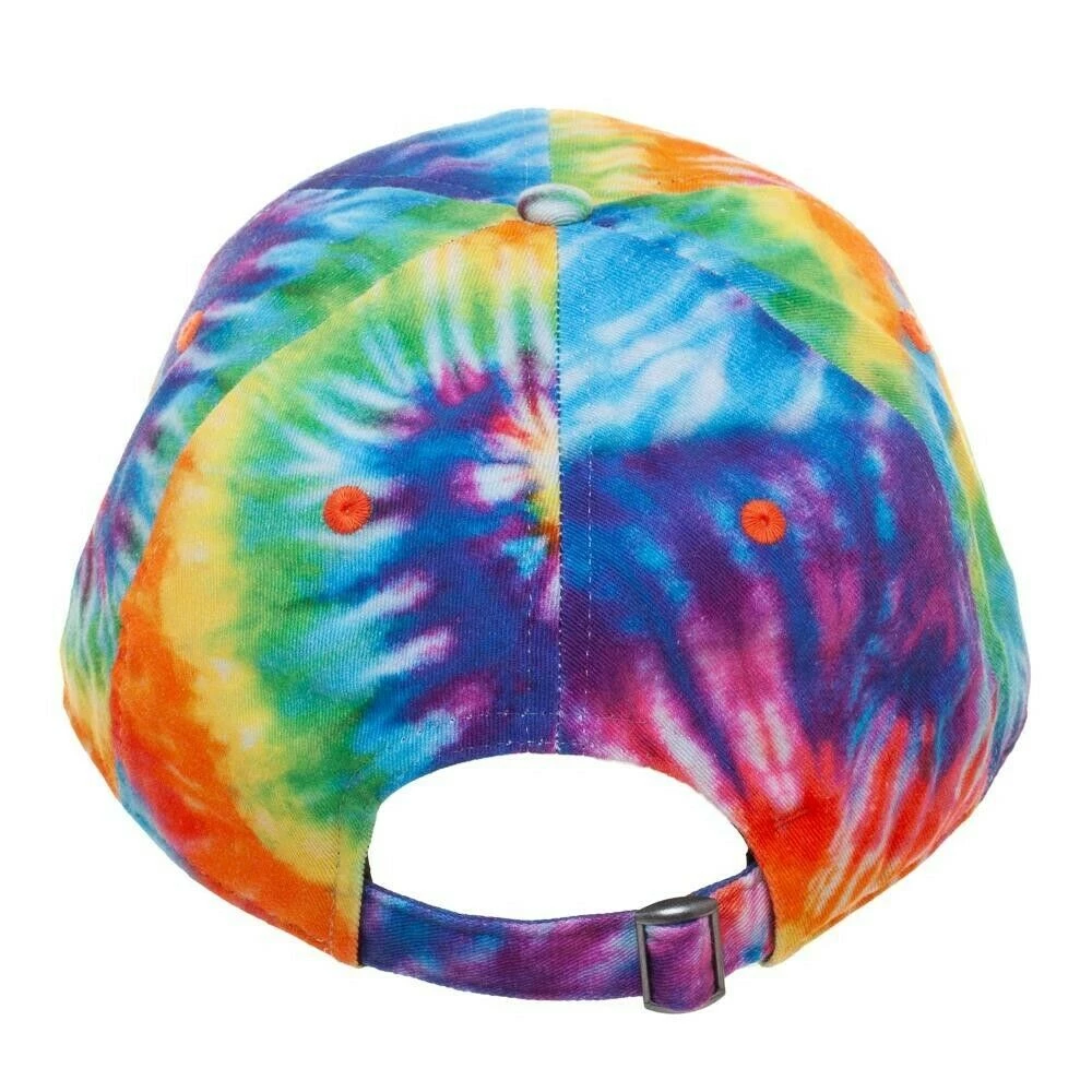 Bioworld Music The Grateful Dead Tie-Dye Marching Bears Rainbow Unisex Adjustable Dad Hat 6 Bioworld Music The Grateful Dead Tie-Dye Marching Bears Rainbow Unisex Adjustable Dad Hat