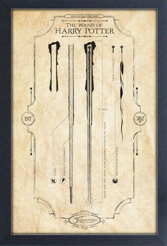 Paladone Movies Harry Potter Wand Of Harry 11x17 Framed Gel Coat Print 3 Paladone Movies Harry Potter Wand Of Harry 11x17 Framed Gel Coat Print