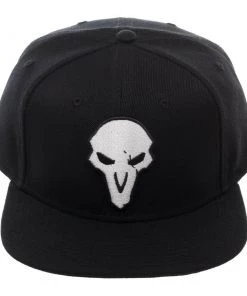 Bioworld Video Games Overwatch Reaper Black Adjustable Snapback Hat