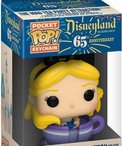 Funko POP Keychain: Disney 65- Alice In Teacup 5 Funko POP Keychain: Disney 65- Alice In Teacup