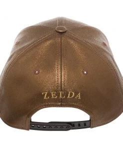 Bioworld The Legend Of Zelda Gold Glitter Trucker Snapback Hat