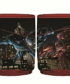 Surreal Entertainment Marvel - Venom & Carnage Fight 15 Oz Coffee Mug