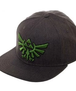 Bioworld Video Games The Legend Of Zelda Green Logo Snapback Hat