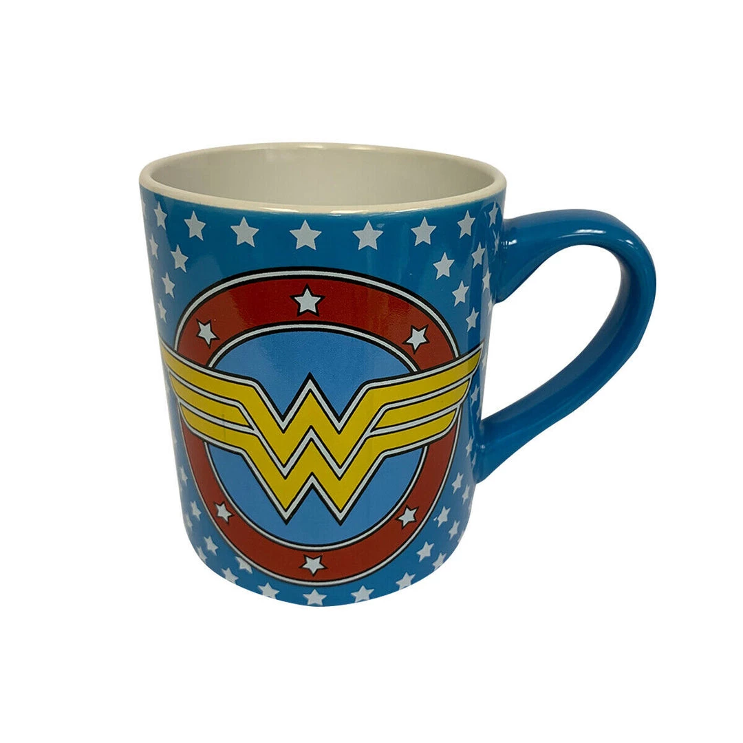 Silver Buffalo Disney Wonder Woman All Over Stars & Logo 14 Oz Coffee Mug 3 Silver Buffalo Disney Wonder Woman All Over Stars & Logo 14 Oz Coffee Mug
