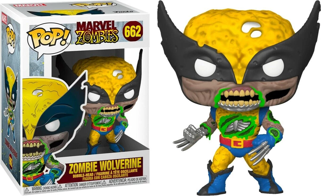 Funko Marvel Zombies: Zombie Wolverine Pop Funko Pops! 3 Funko Marvel Zombies: Zombie Wolverine Pop Funko Pops!
