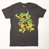 Impact Teenage Mutant Ninja Jumping Turtles T-Shirt Movies 2 Impact Teenage Mutant Ninja Jumping Turtles T-Shirt Movies