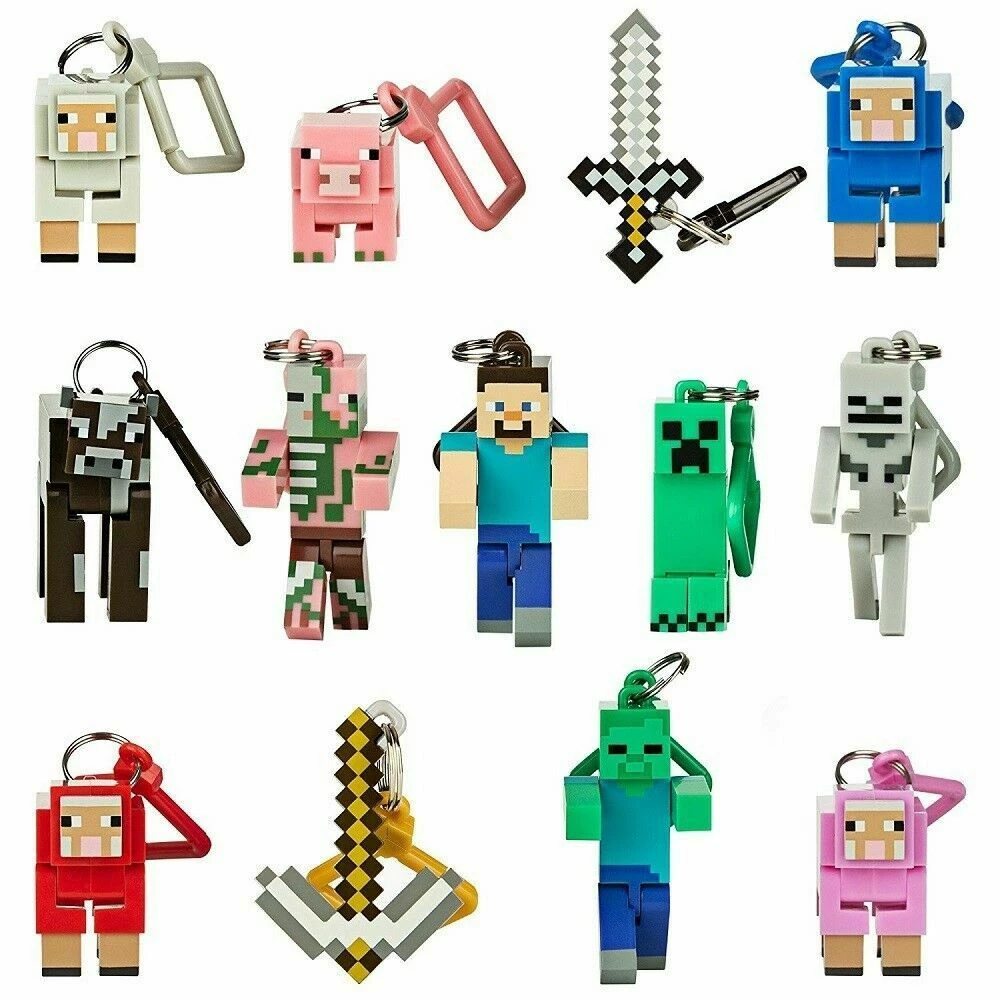 U.C.C. Distributing Video Games Minecraft Action Figure Hangers Blind Bag Series 1 4 U.C.C. Distributing Video Games Minecraft Action Figure Hangers Blind Bag Series 1