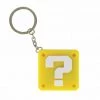 Paladone Super Mario Yellow Question Block Keychain Video Games