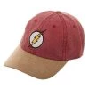 Bioworld DC Comics Flash Red Suede Adjustable Hat