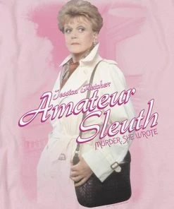 Trevco Murder She Wrote/Amateur Sleuth Pink T-shirt