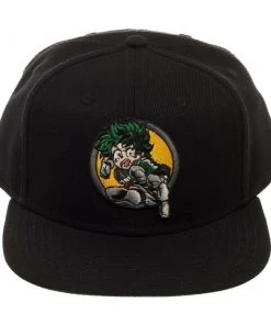 Bioworld Anime My Hero Academia - Izuku Midoriya Black Snapback