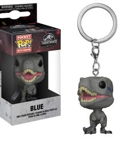 Jurassic World Blue Mini Funko Pop Keychain