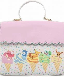 Loungefly X Pokemon Ice Cream Scallop Crossbody Bag