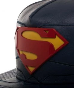 Bioworld DC Comics Superman Rebirth Vinyl Men's Blue Hat