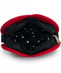 Loungefly Pokemon Pokeball Heart Faux Leather Cross Body Purse