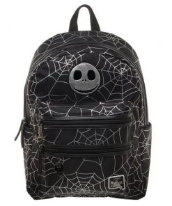 Bioworld Disney Nightmare Before Christmas Spider Web Travel School Laptop Backpack
