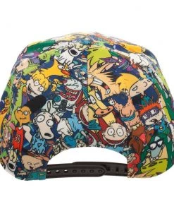 Bioworld Hats Nickelodeon Rewind Character Collage Hat