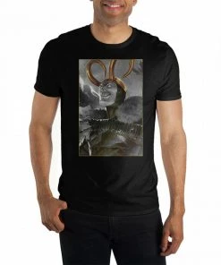 Bioworld Marvel Loki Classic Comics Image T-Shirt Black