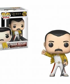 Funko Queen - Freddy Mercury (Wembley 1986) POP Rocks Vinyl Figure Funko Pops!