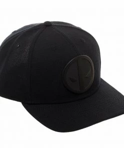 Bioworld Marvel Comics - Deadpool - Metal Badge Pre-Curved Bill Snapback