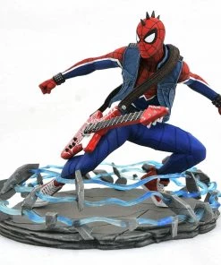 Diamond Marvel Gamerverse Spiderman - Spider-Punk Statue Pcv Figure 18 Cm