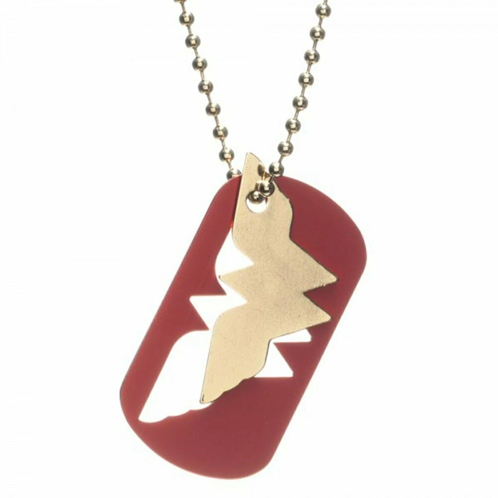Bioworld Wonder Woman Dog Tags Necklace DC Comics 3 Bioworld Wonder Woman Dog Tags Necklace DC Comics