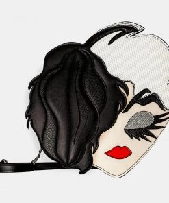Danielle Nicole Disney Cruella Die Cut Of Her Face Crossbody