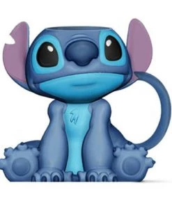 Silver Buffalo Disney Lilo And Stitch - Stitch Sitting 3D Sculpted Ceramic Mug