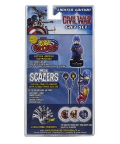 NECA Marvel - Captain America Gift Set - Scalers Hubsnaps Body Knocker & Earbuds 8 NECA Marvel - Captain America Gift Set - Scalers Hubsnaps Body Knocker & Earbuds
