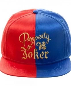 Bioworld DC Comics - Joker Suicide Squad Property Of Joker Satin Snapback Hat