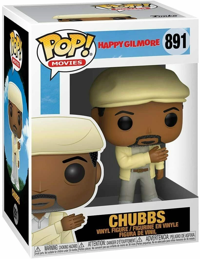 Funko Funko Pops! POP Movie- Happy Gilmore- Chubbs W/chase 4 Funko Funko Pops! POP Movie- Happy Gilmore- Chubbs W/chase