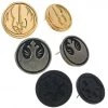 Bioworld Star Wars New Hope Rebel And Imperial Logo Earrings Set Of 3