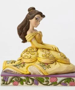 Enesco Disney Belle Personality Pose Be Kind Figurine Beauty And The Beast
