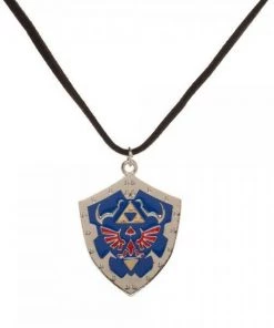 Body Vibe Video Games The Legend Of Zelda Shield Logo Necklace