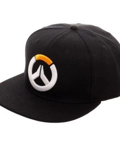 Bioworld Overwatch Logo Snapback Black Headwear Hat Cap