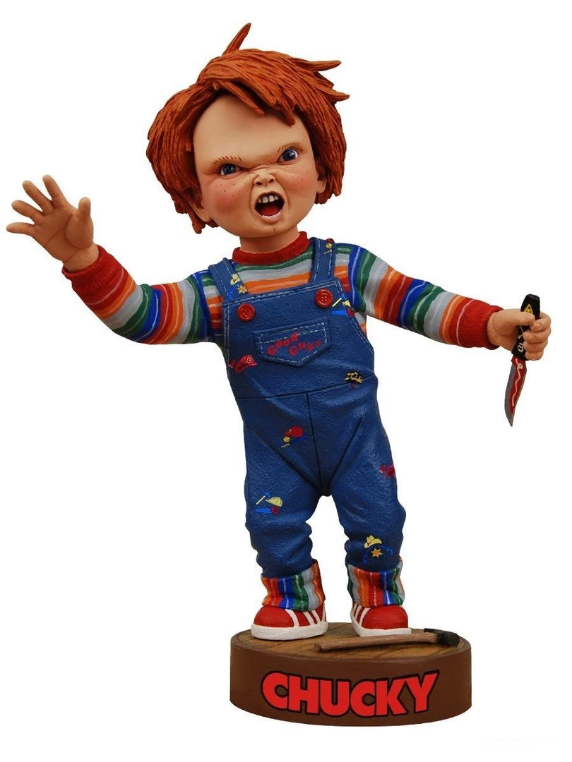 NECA Child's Play 2 - Chucky 7-Inch Scale Head Knocker Action Figure Movies 3 NECA Child's Play 2 - Chucky 7-Inch Scale Head Knocker Action Figure Movies