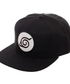 Bioworld Naruto Black Leaf Snapback Hat